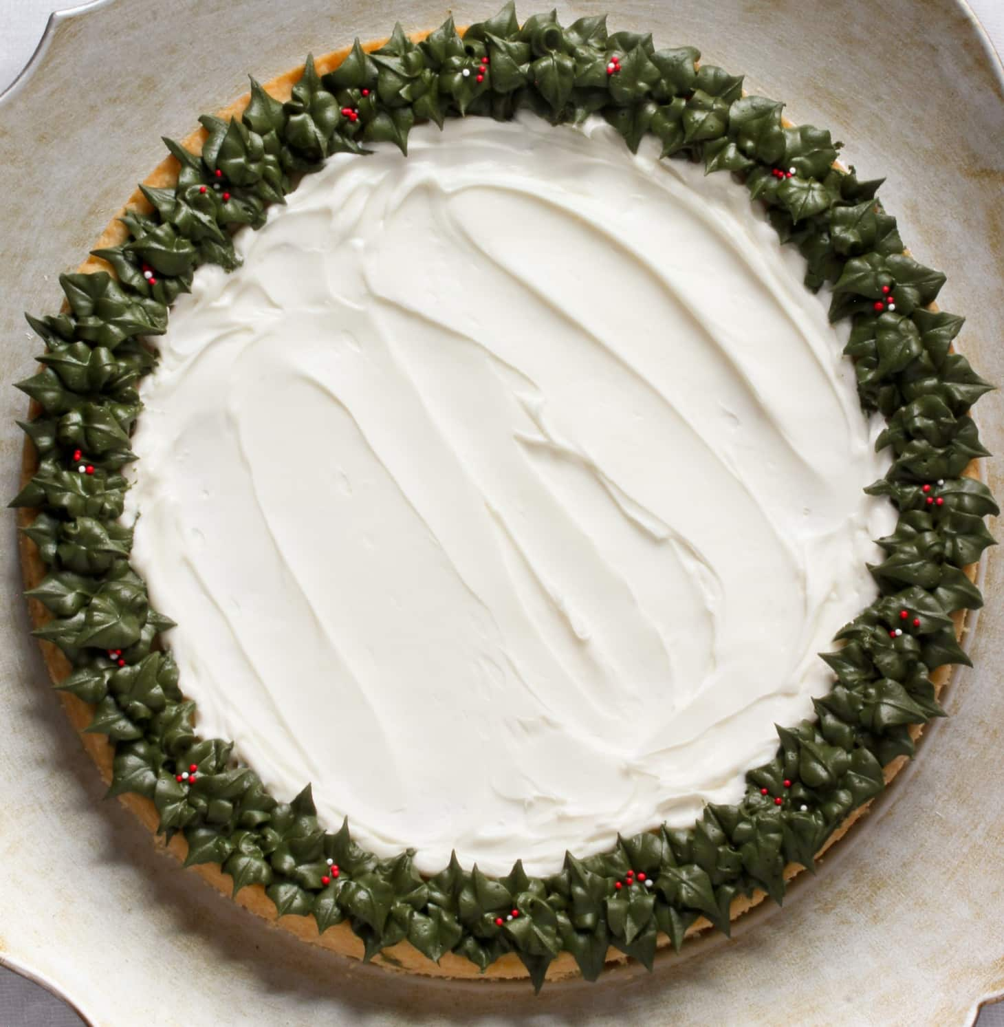 Christmas Sugar Cookie Cake